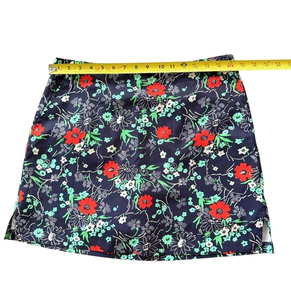 Lady Hagen Navy Blue Floral Print Women's Golf Skirt Skort Size 6 Athletic Sport - Picture 8 of 16